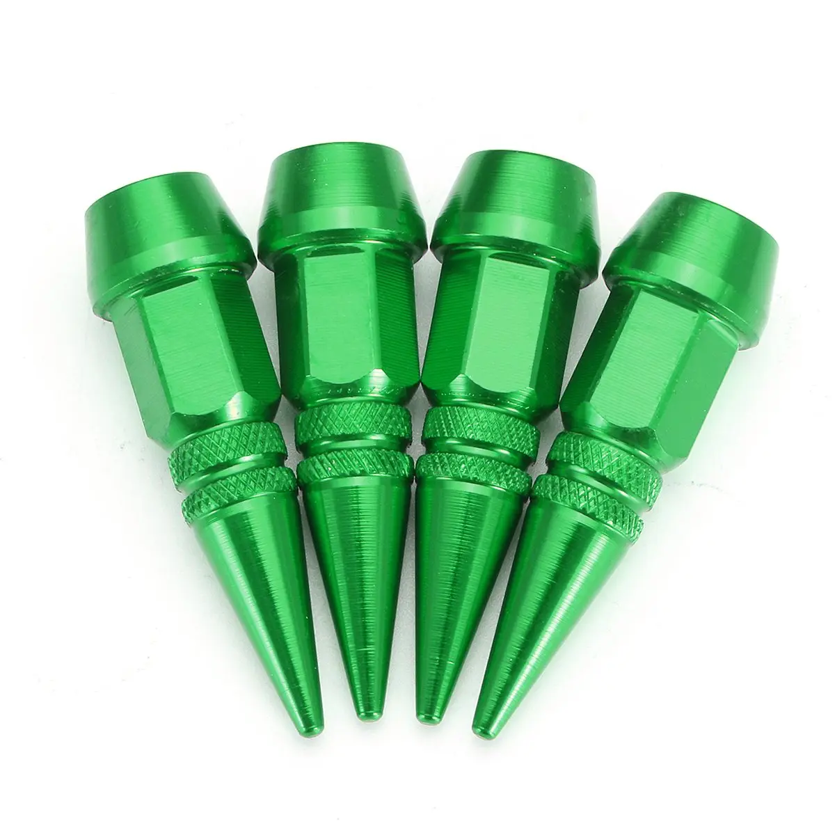 4pcs/set Car Anti-theft Tire Valve caps Bullet head Style Antirust Motorcycle Bike Car Wheel Tyre Tires Valve Stem Caps