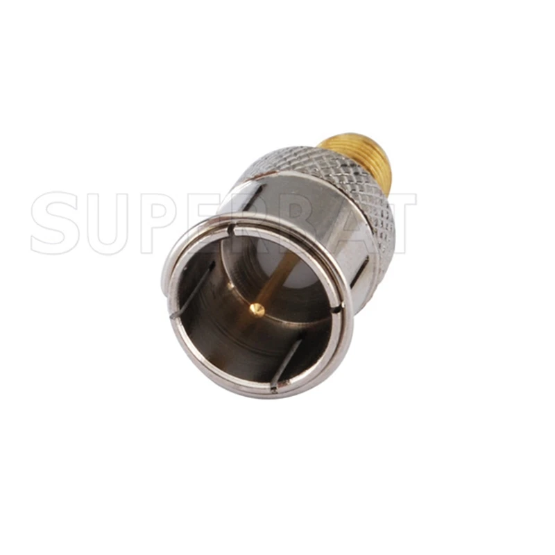 Conector de antena de sintonizador de TV Superbat 5 piezas SMA hembra a DVB-T macho DVB-T