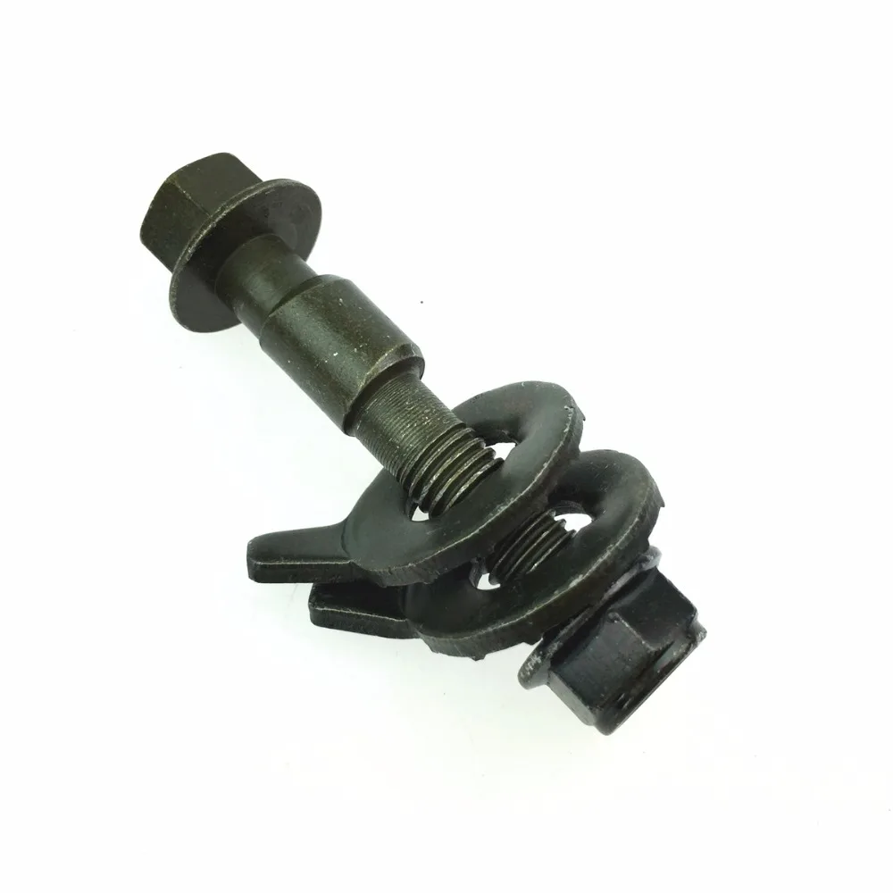 

Automotive wheel alignment tire accessories Eccentric screw adjustment camber angle bolt Black 10.9 bolt -14.2mm 2pcs