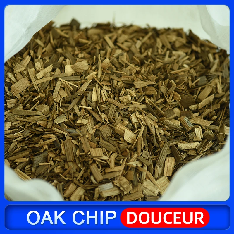 Wood chips , chips of France oak 100g for moonshine, wine, Home Brewing Wine Making Dark & Light Toast Flavor For Wine & Brandy