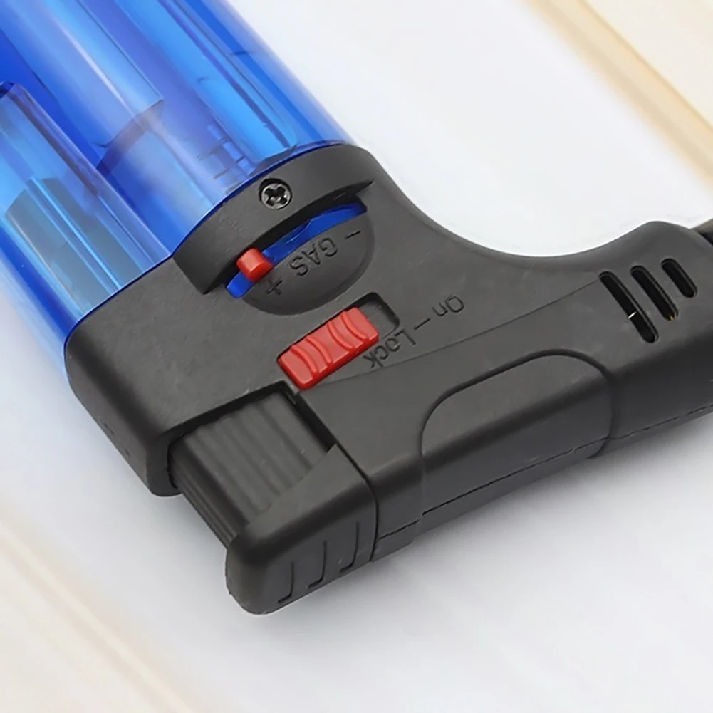 Refillable Adjustable Butane Jet Torch Lighter natural gas Cooking BBQ Flame Ignition Kitchen Tool