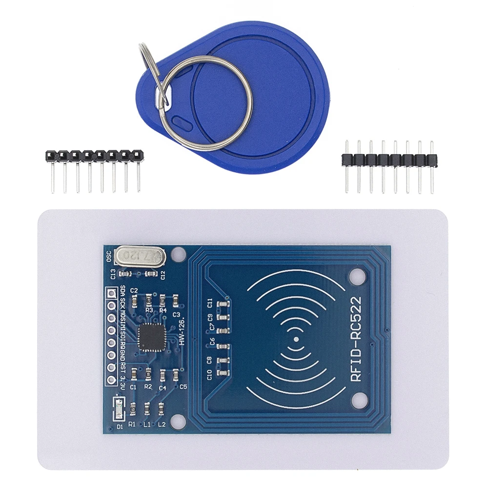 Moduł RFID RC522 Zestawy 13,56 Mhz 6 cm z tagami SPI Zapis i odczyt