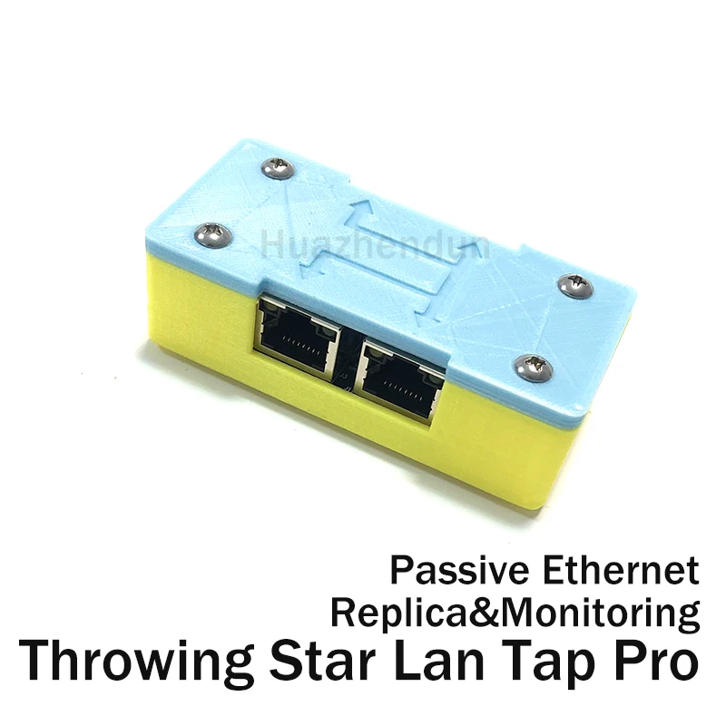 Passive Ethernet Tap Werfen Stern Lan Tap Pro Upgrade mit Box Daten Kommunikation Replica Kopie Paket Erfassen Mod Werkzeug