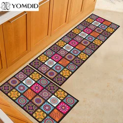 Yomdid 2Pcs Keuken Mat Goedkopere Anti-Slip Moderne Karpetten Woonkamer Balkon Badkamer Tapijt Set Deurmat Mat in De Hal
