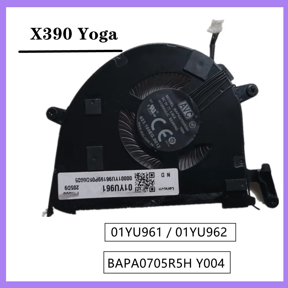 Laptop Cpu Koelventilator Koeler Notebook Pc Voor Lenovo Thinkpad X390 Yoga Fru 01YU961 01YU962 BAPA0705R5H Y004