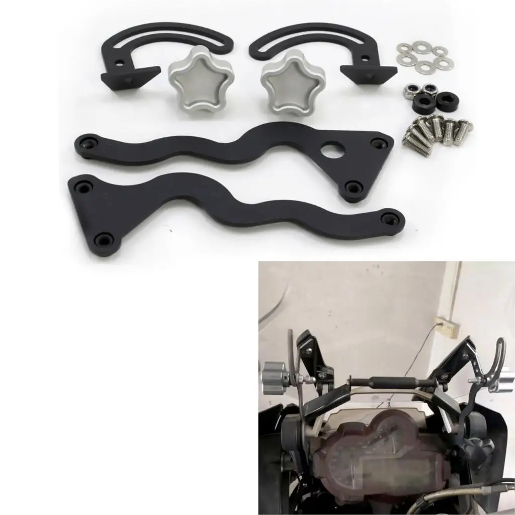 

R1200GS Adventure 13-17 Windshield Support Holder Windscreen Strengthen Bracket Kits for BMW R1200GS R 1200 GS LC ADV 2014-2018