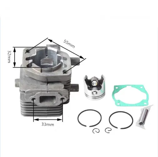 

CYLINDER KIT 32MM FOR ZENOAH KASEI KS360 KS375 22.5cc ZYLINDER PISTON RING PIN CLIPS ASSEMBLY 2300 2310 HEADGE TRIMMER PARTS