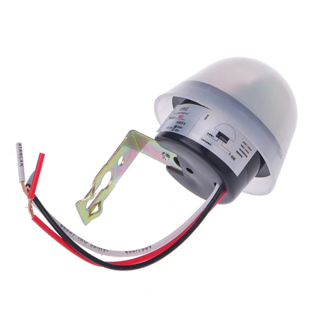 

AS-20 DC 12V AC 110V 220V 10A Waterproof Sensitive Auto Switch Photocell Street Light Switch Sensor