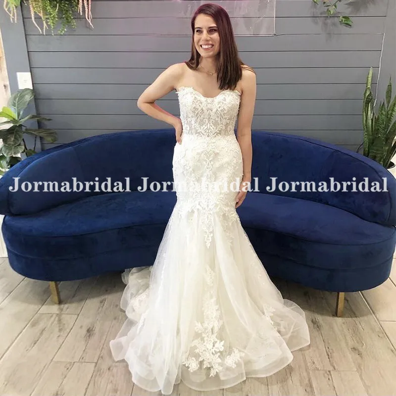 "Vestido de noiva longo de renda,