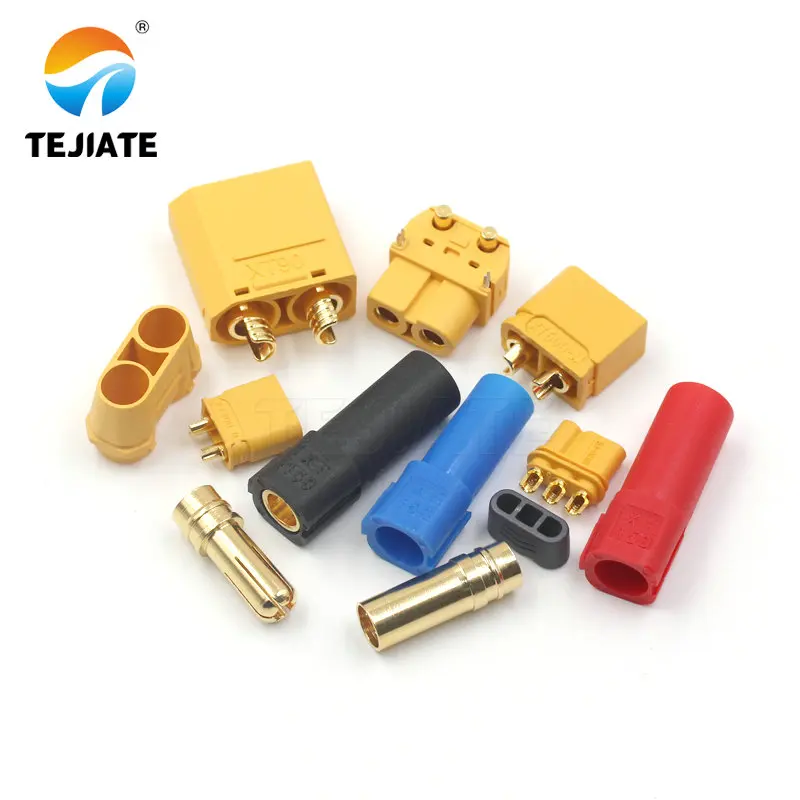 1PCS Test Connector XT60U/PW MR30-FB XT90 XT30U XT150 Banana Plug Aerial Model Adjustment Kit Gold Plated