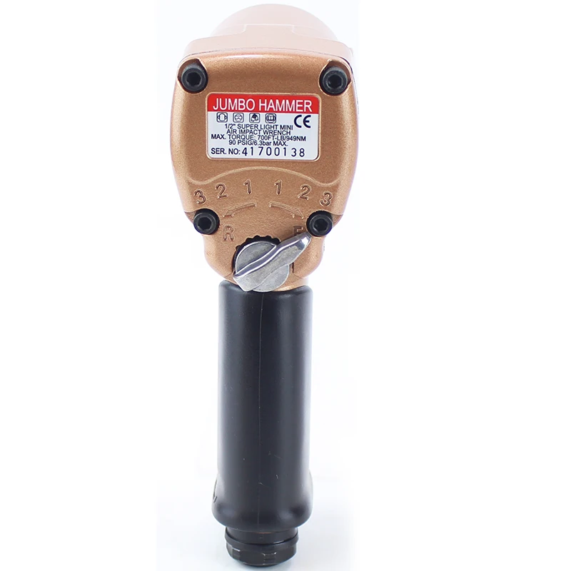 YOUSAILING 1/2  High Quality Mini Pneumatic Impact Wrench JUMBO HAMMER Car Repairing Spanners 10000 R.P.M