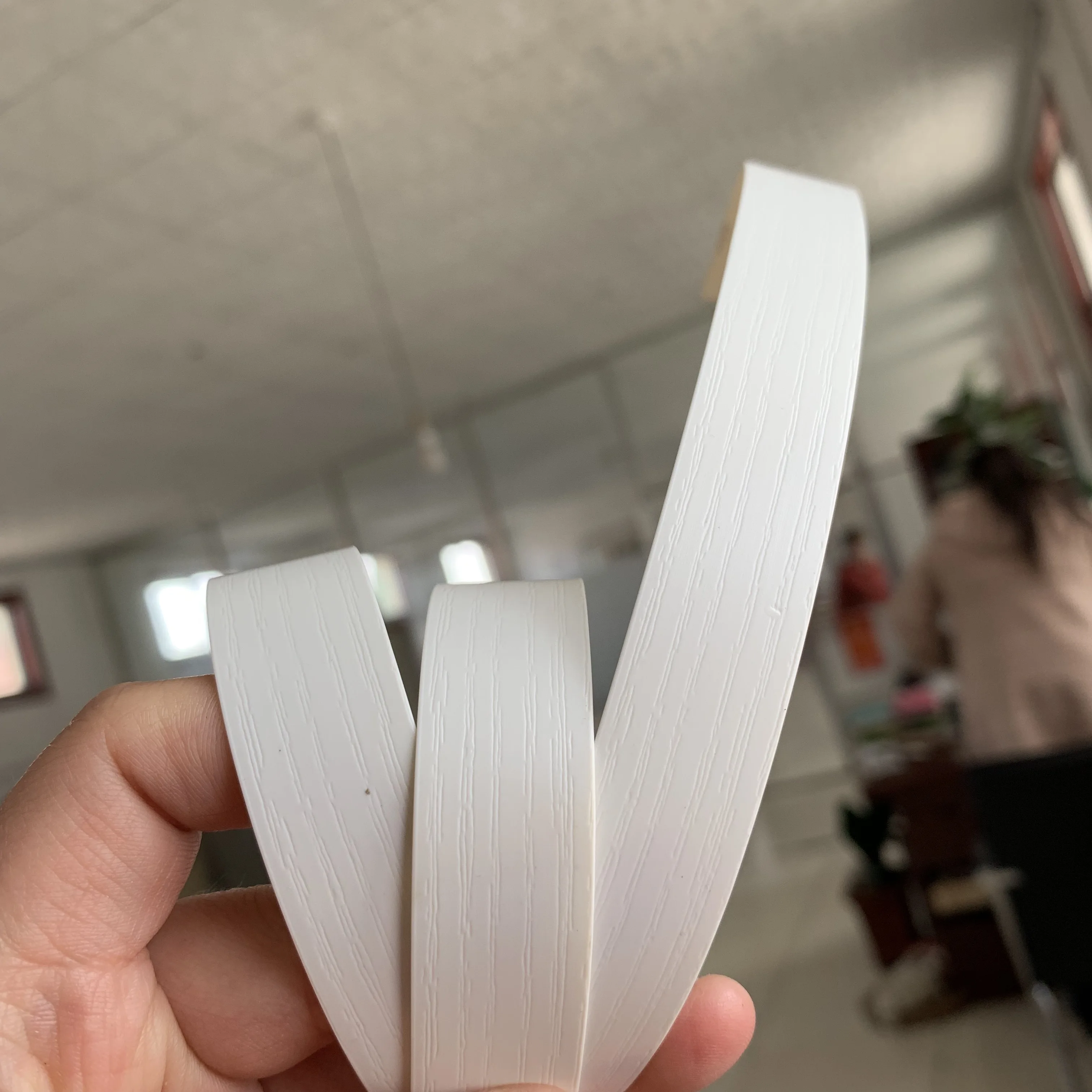Bandas de borde de carpintería de PVC, 200M, muebles, chapa de madera, borde decorativo