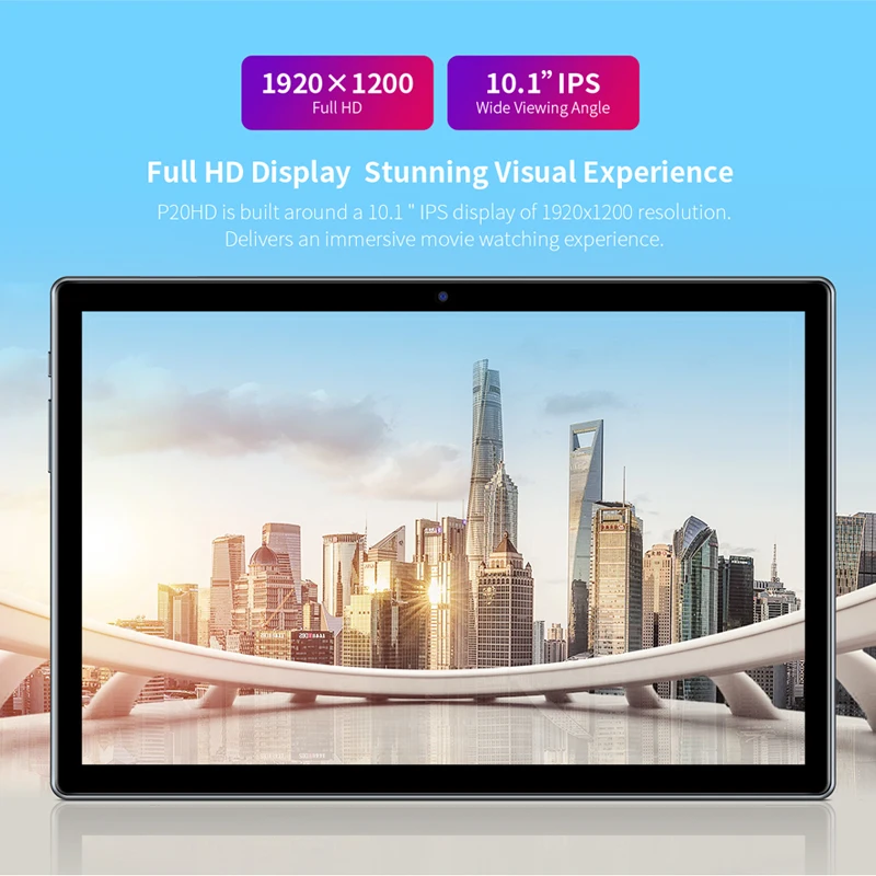 Teclast P20HD 4G Phone Call Tablets Octa Core Android 10 SC9863A GPS 10.1 inch IPS 1920x1200 4GB RAM 64GB RAM 6000mAh Tablet pc