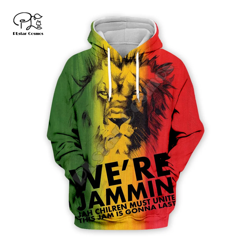 

Newest Reggae Lion Singer HipHop Legend Bob Marley Funny NewFashion Harajuku 3DPrint Men/Women Autumn Pullover Casual Hoodies B9