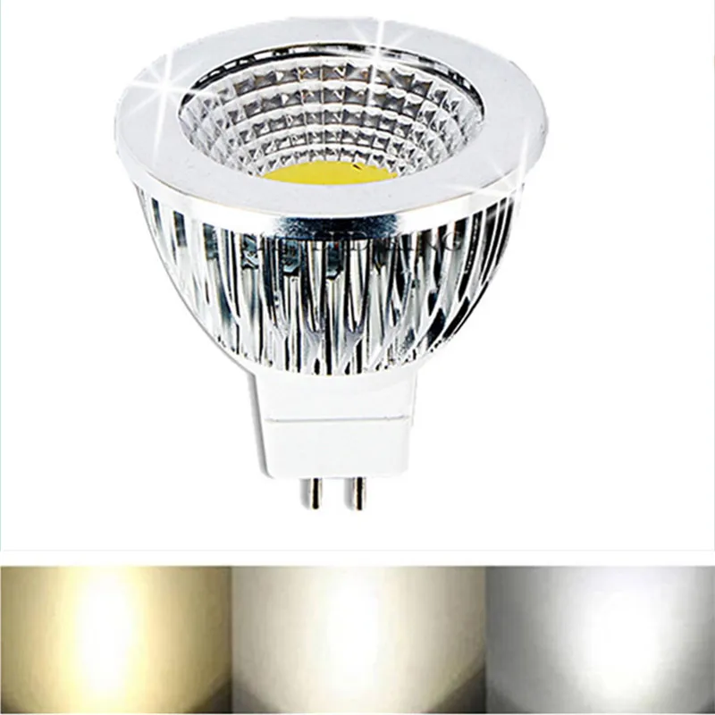 New High Power Lampada Led MR16 GU5.3 COB 9w 12w 15w not Dimmable Led Cob Spotlight Warm Cool White MR16 12V Bulb Lamp GU10 220V