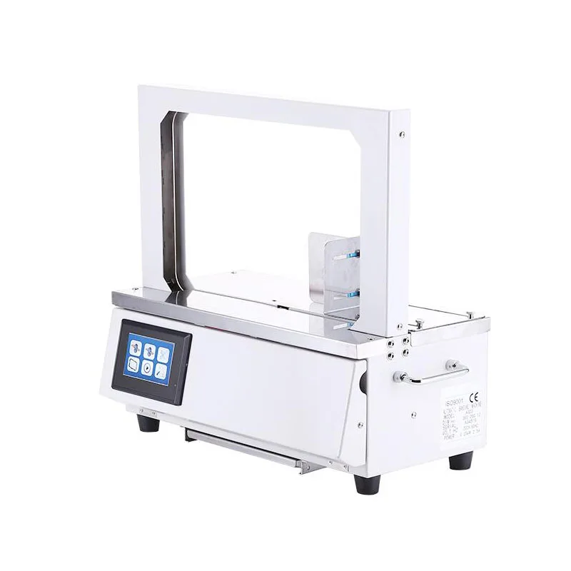 Desktop Packaging Machine Strapping Machine  Opp Belt Strapping Machine  Apply to Ham Sausage,Vegetable，Paper Money   Etc.