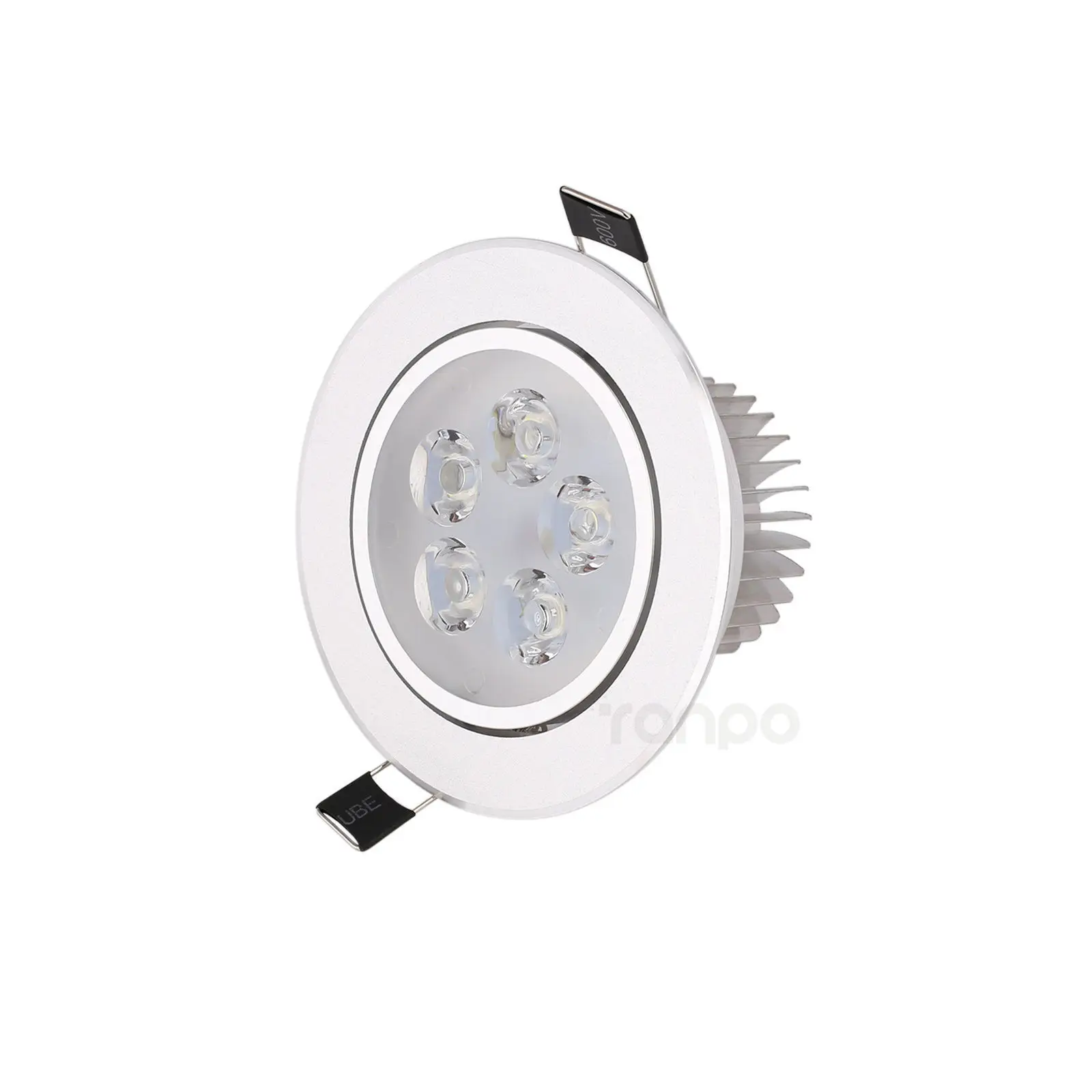 Lampa sufitowa LED do wbudowania 5W 3W Lampa panelowa Chłodna ciepła biel 220V 110V ze sterownikiem Downlight Reflektor bez ściemniania