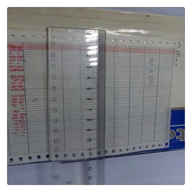 Diagramm papier KPC100-1050 für ABB CR100/PX100/PX600/P100M/P100L 120mm rolle aufnahme papier