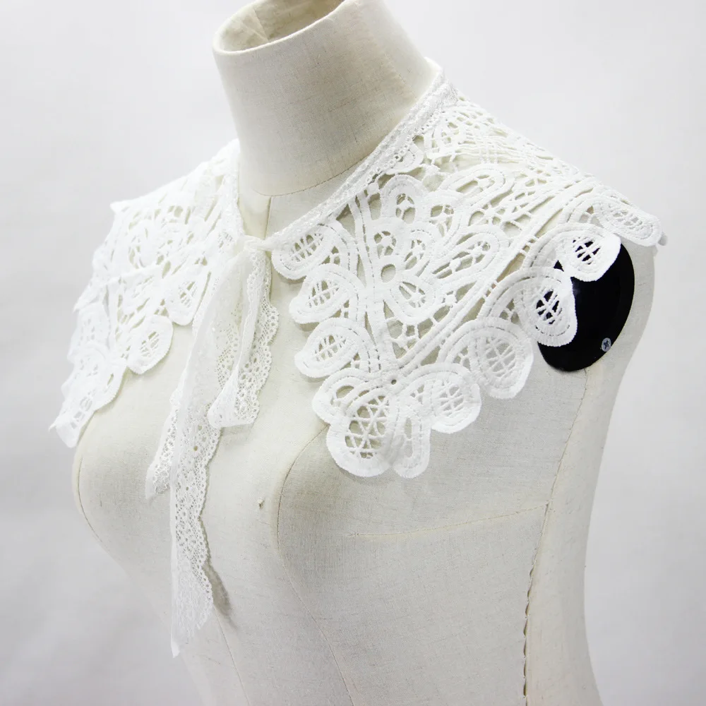 Fake Collar For Shirt Detachable Collars Shirt Blouse Top Women Lace Fake Collar Doll Collar Women Clothes Shirt Accessories