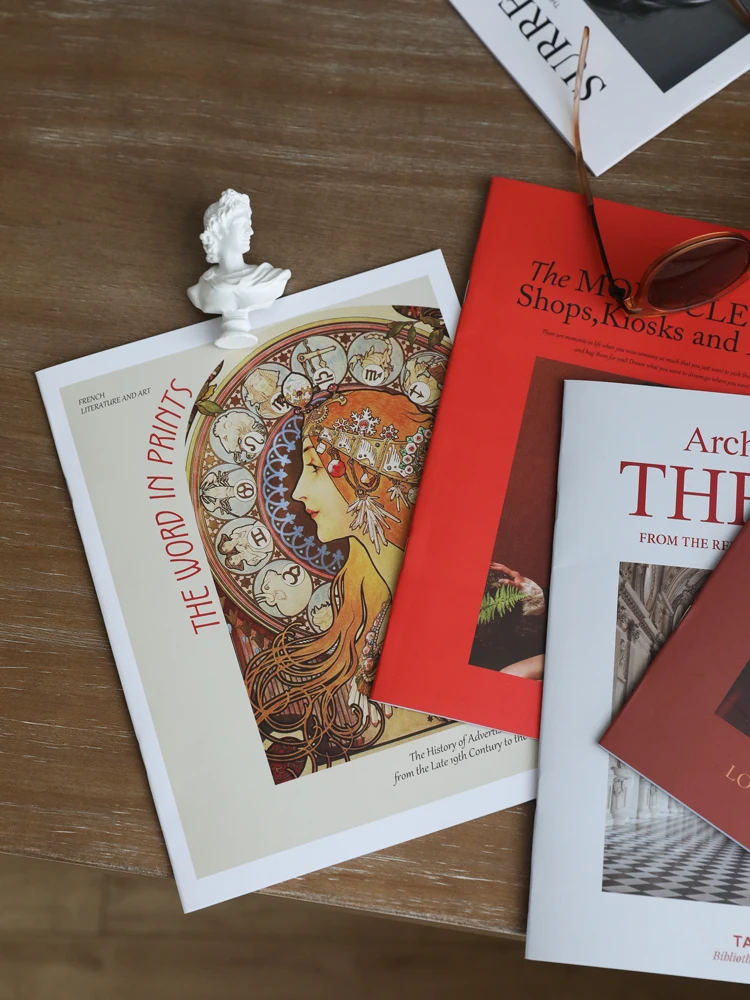 Двусторонний блокнот с узором в стиле INS, записная книжка индивидуального стиля, офисные и школьные принадлежности, ежедневный блокнот для студентов