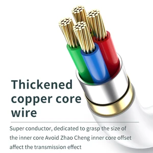 Cabo Micro USB para Xiaomi Monitor da Câmera e Celular, Super Comprimento, Banco De Potência, Gravador De Condução, Projetor, Extensão, Cabo De Carga 8 principais vendas xiaomi 1c monitor vesa adapter - №5