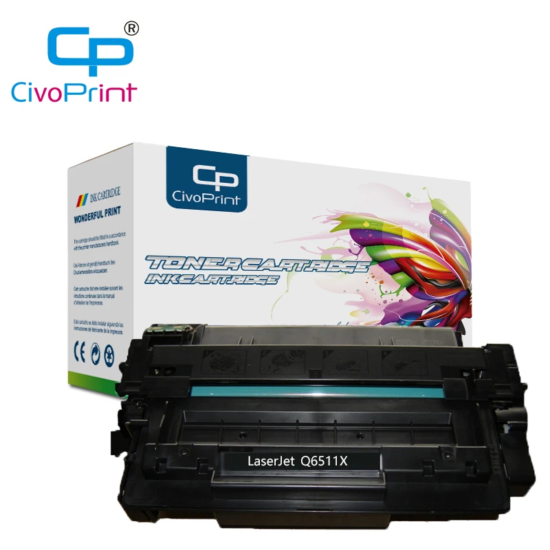 Civoprint Compatible Toner Cartridge Q6511A CRG 710 310 510 11A Replacement For HP LaserJet 2410 2410n 2420 2420D 2420N 2420DN