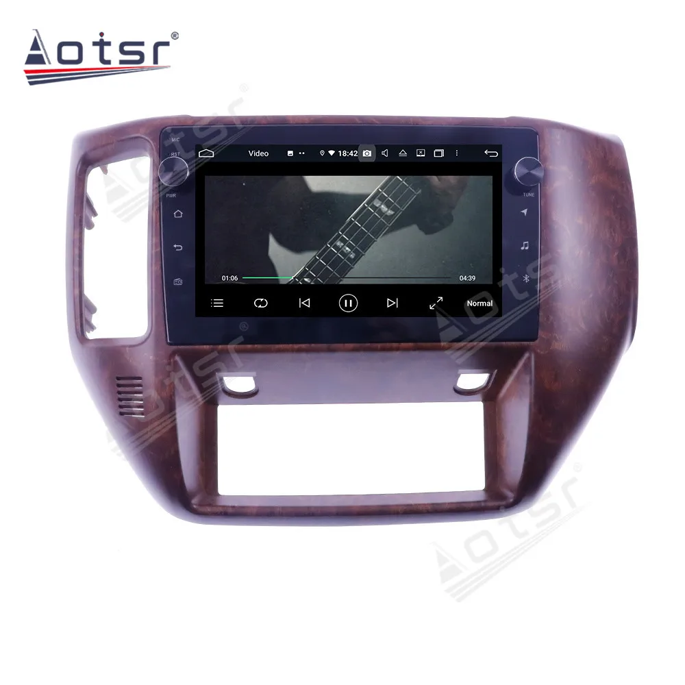 4+128G For Nissan Patrol Y61 2011-2015  Android10.0 Car Multimedia Player GPS Navigation Auto Stereo Tape Recorder Radio Carplay