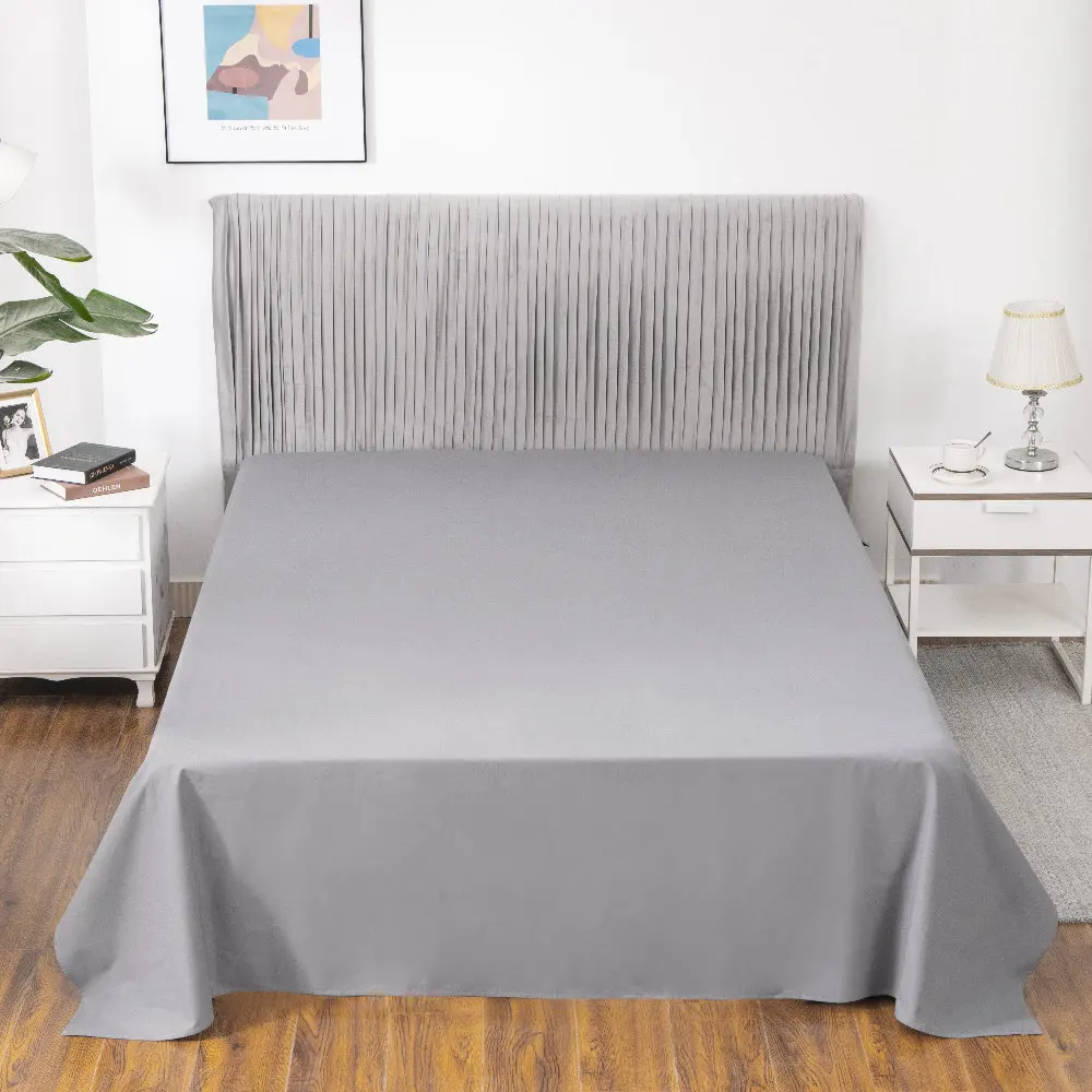 Connect the earth good for sleeping Flat Sheet  Silver Antimicrobial Fabric Conductive Not includes pillow case