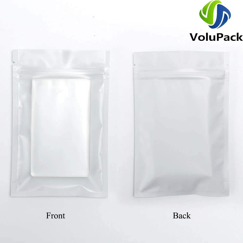 Mylar Pouches,Smell Proof Food Packaging Bags,Ziplock Storage Bags,Matte Aluminum Foil,Eco-friendly Plastic Bags with Tear Notch