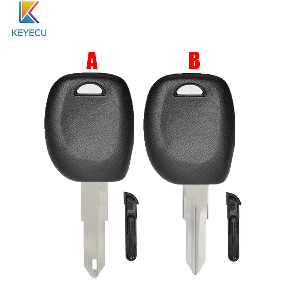 

KEYECU 10PCS/Lot Transponder Key Shell Case With Plug Fob for Renault - Without Logo