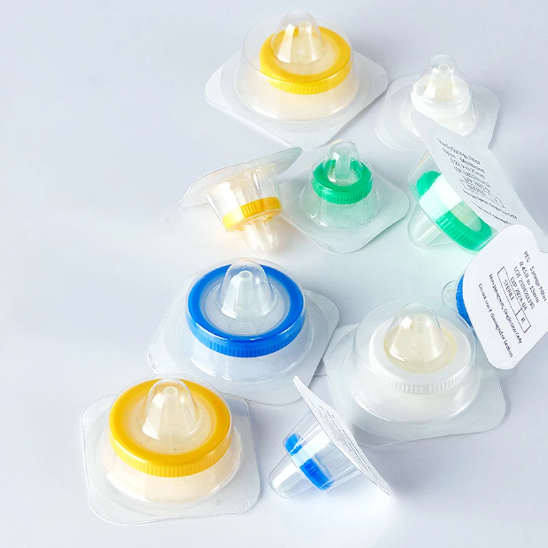 10pcs/lot Lab Nylon/PES/PTFE sterile needle-type filter 13mm 25mm 33mm 0.22um/0.45um Millipore Membrane Syringe filter