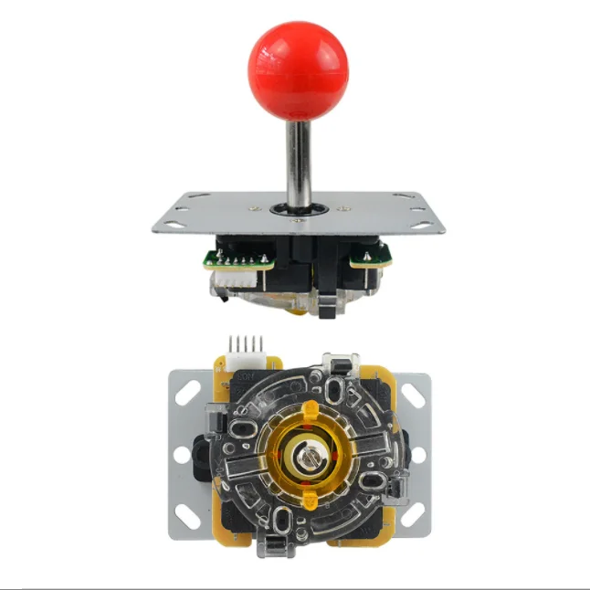 Classic Arcade Joystick 5Pin DIY Game Joystick Red Ball Fighting Stick Replacement Parts For Game Arcade Dropshipping