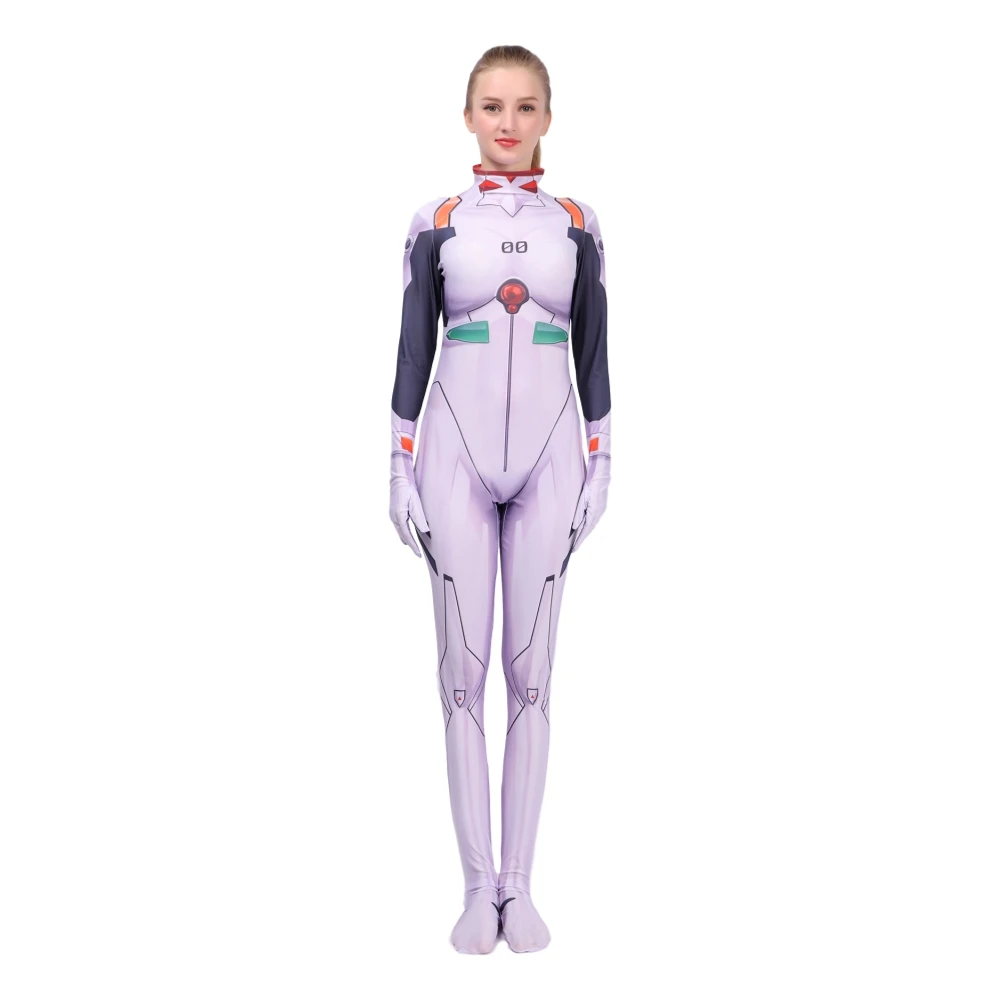 2020 Anime Cosplay Ikari Shinji Ayanami Re Costume Women Zentai Jumpsuits & Rompers Halloween Costumes for Women