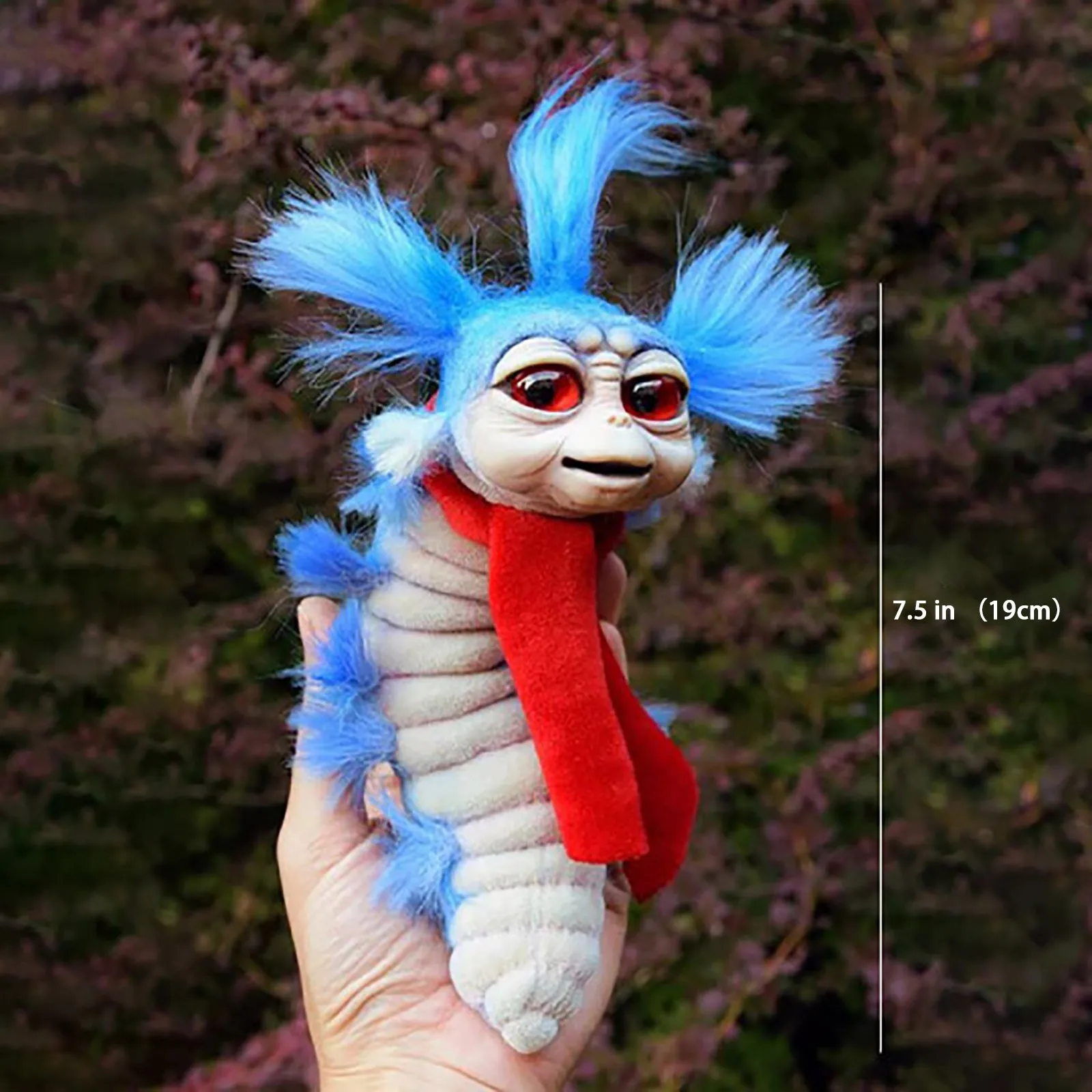 Plush Doll Handmade Birthday Gift Worm From Labyrinth Falkor Funny Present Plush Doll Toy Baby Ludo From Labyrinths