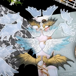 Transparent UV Resin Mold Bat Wings Jewelry Molds UV Resin Molds DIY Handcraft for Making Jewelry