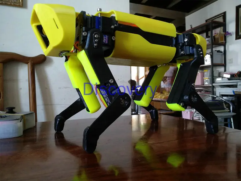 Open Source 4-legged Robot Intelligent Bionic Quadruped Robot Dog STEM Education for Arduin