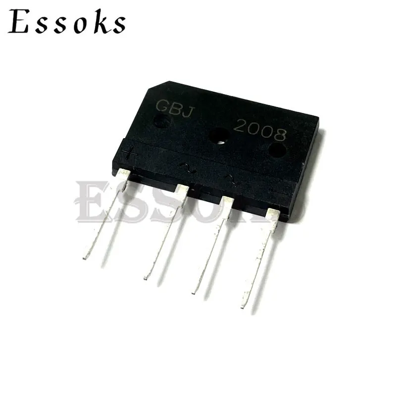 5PCS Brigde Rectifier Diode GBJ1508 GBJ1510 GBJ2008 GBJ2510 GBJ3510 GBJ5010 15A 20A 25A 35A 50A 800V 1000V