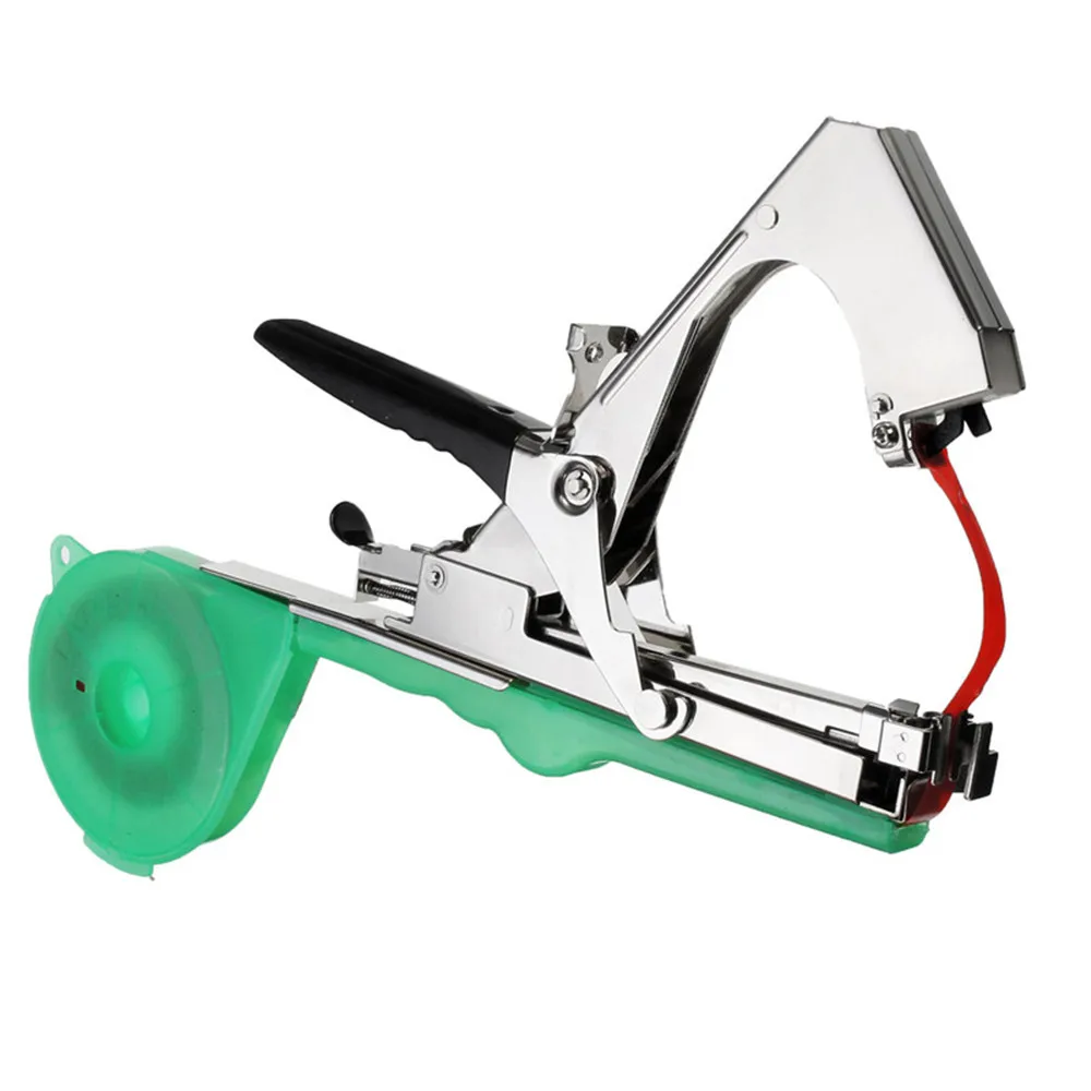 TaiMei Tying Machine Plant Garden Plant Tapetool Tapener 10 Rolls Tape Set for Vegetable, Grape, Tomato,Cucumber, Pepper Flower