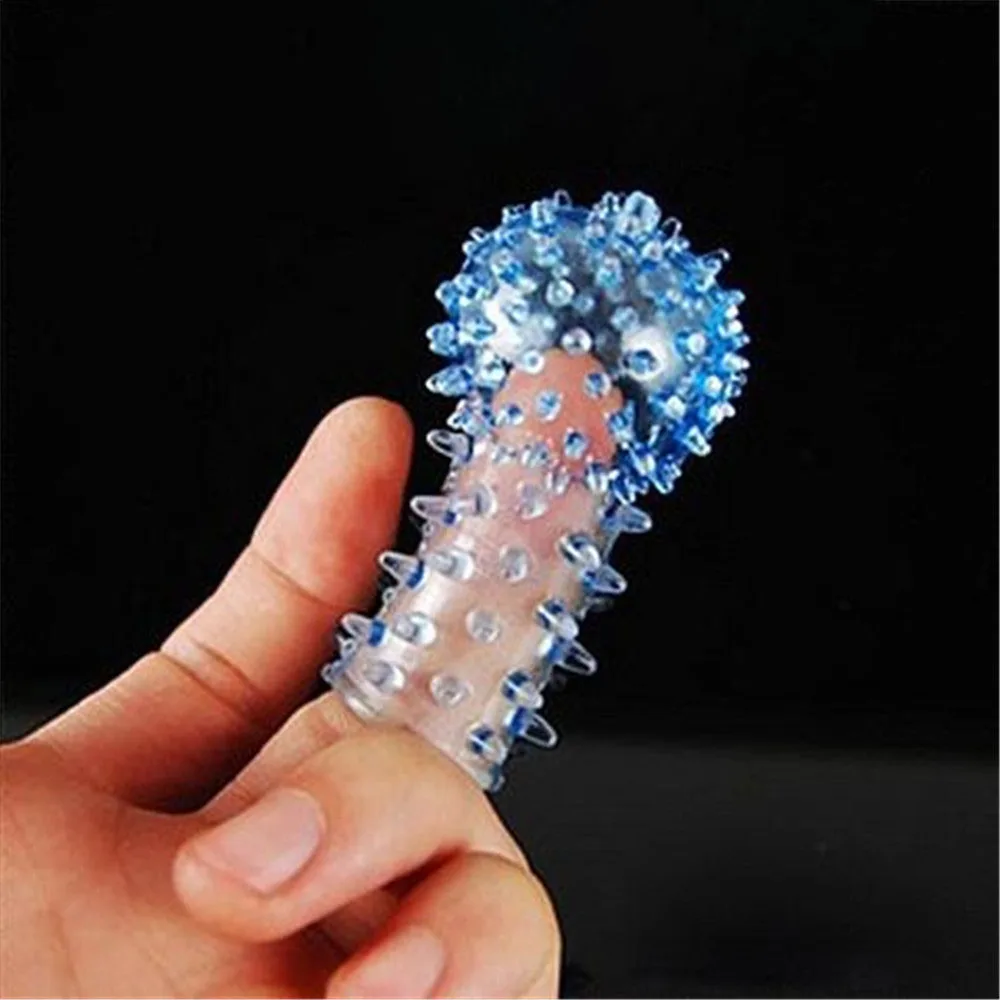 1PC Double Finger Sleeve Adult Sex Toys for Women Vaginal Massager Female Masturbator G-spot Clitoris Stimulator