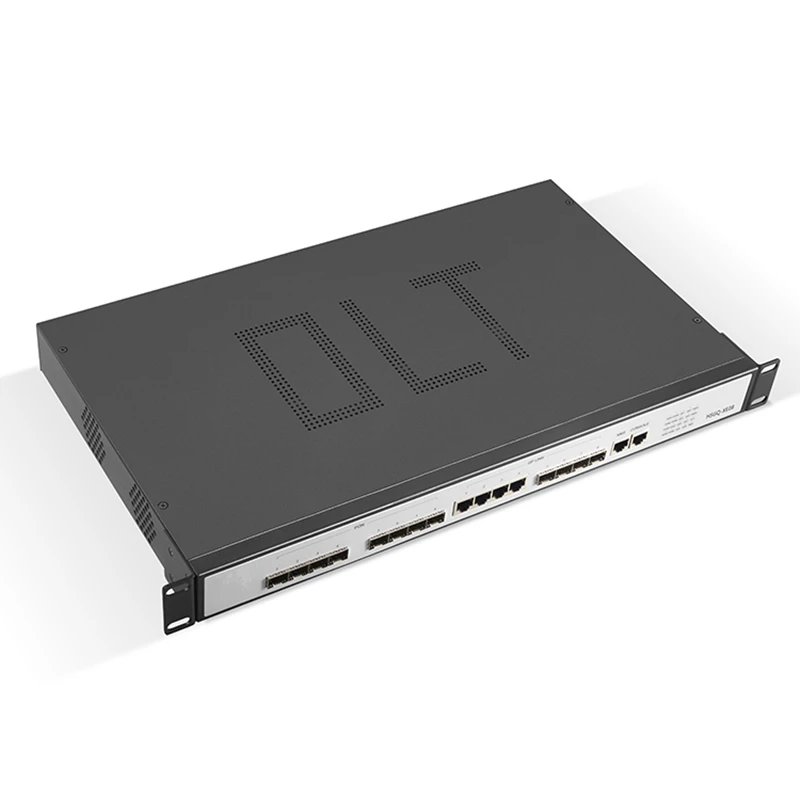 جهاز توجيه/مفتاح مفتوح من OLT EPONUPlink SFP 10G EPON OLT 8 PON RJ451000M 10 gigabit 8 PON port OLT GEPON يدعم L3 برنامج RJ451000M