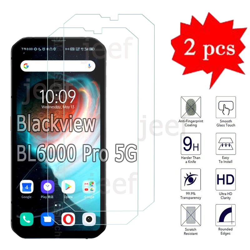 

2-1 шт. стекло для Blackview BL6000 Pro 5G чехол для телефона, Защитная пленка для Blackview BL6000Pro взрывозащитное закаленное стекло высокого качества