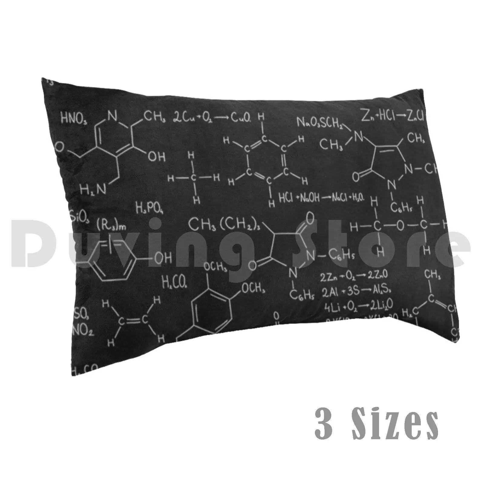 

Chemistry Pillow Case Printed 35x50 Chemistry Science Subject School Formula Symbol Valency