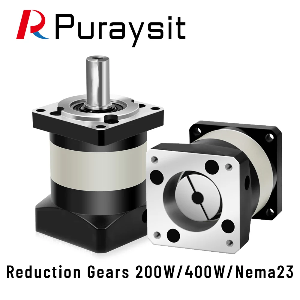 

Puraysit Gear Motor Planetary Reducer PLF060 Suitable For 200W 400W Servo Motor and 57 Stepper Motor