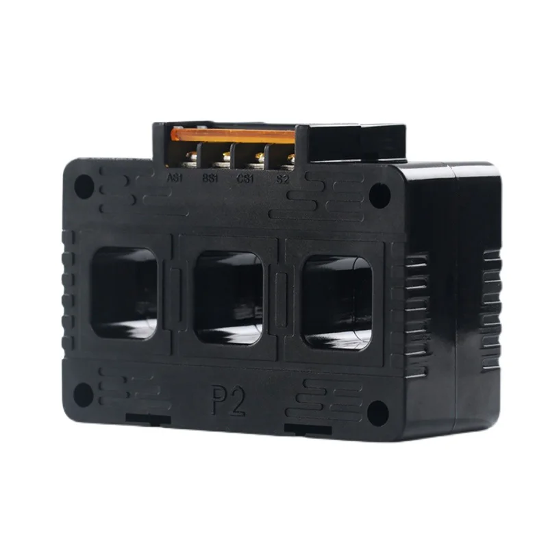 AC 50A 100A 150A 200A 250A stromwandler 3phase Ein stück ampere CT Drei löcher – Detail 1