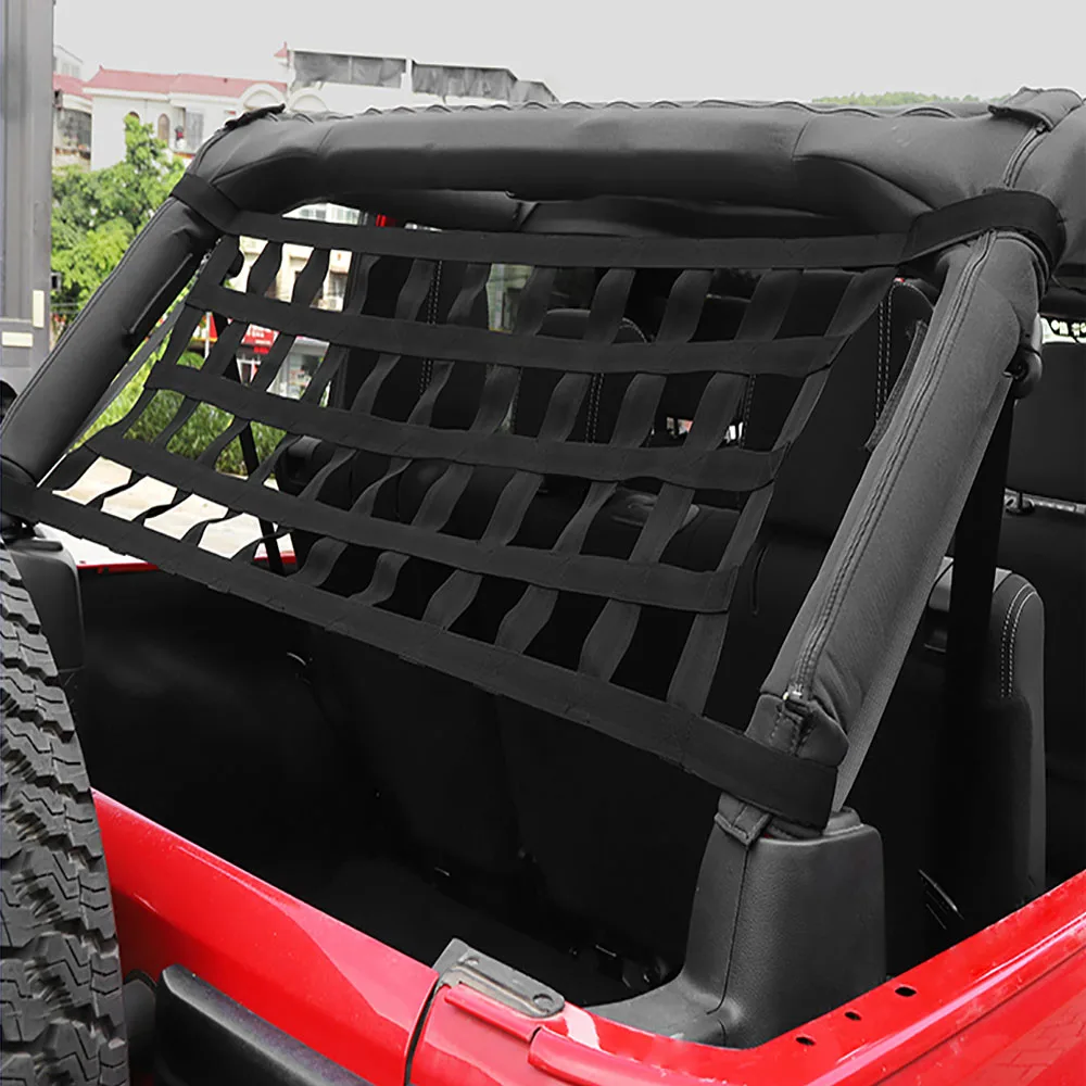 Roof Insulation Net Bag Hammock Multifunctional Soft Ceiling Modification Fit For Wrangler JK JL 2007-2020