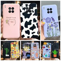 For Huawei nova 8i 4G Case Lovely Cow Pig Pets Cartoon Soft Cover For Huawei Nova 8i 2021 Coque nova8i 8 i Honor 50 Lite Housing