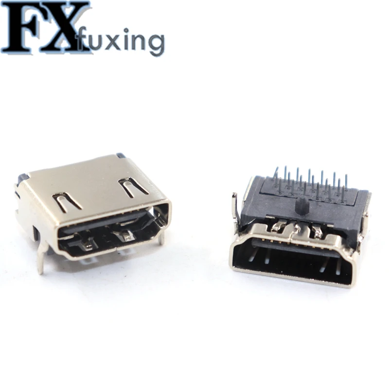 10 pcs For Sony PS3 2000 2500 HDMI Port Socket Interface For Playstation 3 HDMI Connector 19Pin HDMI Female Base 19P Mother Seat