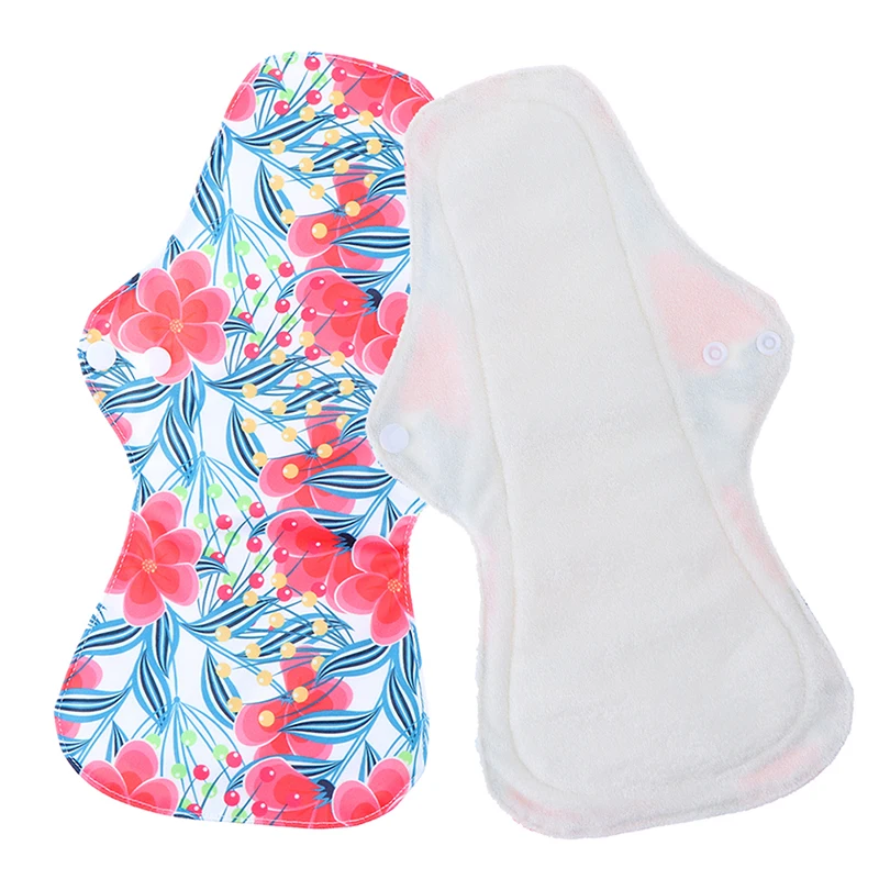 Women Panty Liner Napkin Cloth Reusable Sanitary Hygiene Heavy Period Washable Charcoal Flow Bamboo Soft Towel Mestrual Pads