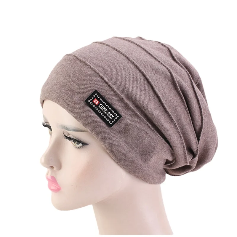 Double Fabric Skullies & Beanies  Hats For Adult Fashion Autumn Winter Hats For Women And Men