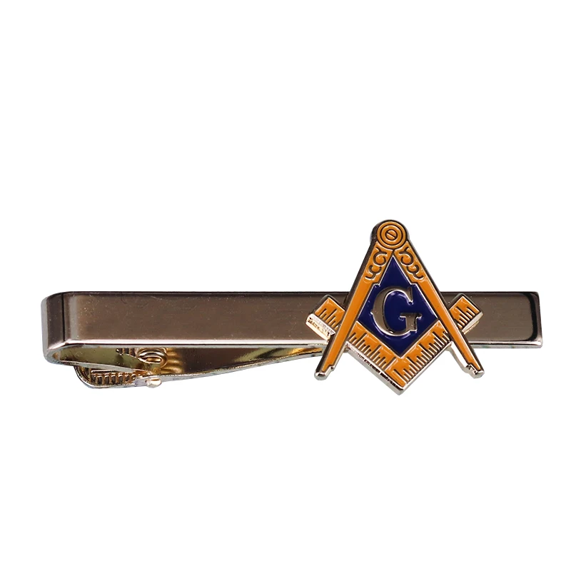 

Masonic sign tie clip personality trendy gentlemen flair addition